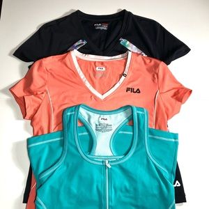 FILA tank top and t-shirts